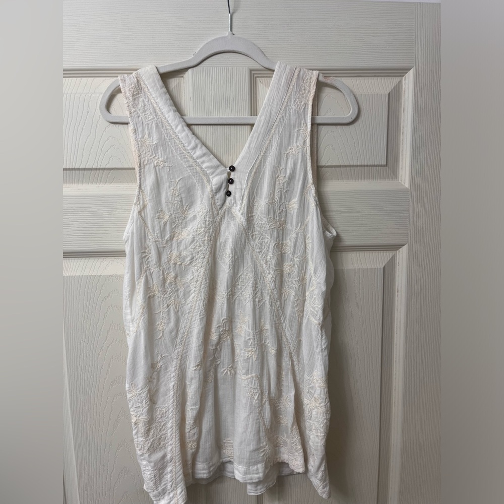 Free People Intimately Shift Vneck Mini Dress